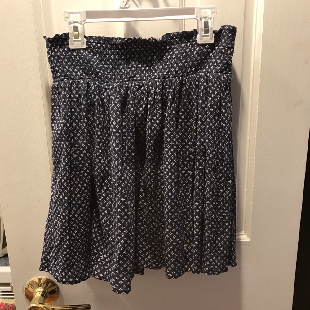 Boho Flowy Mini Skirt